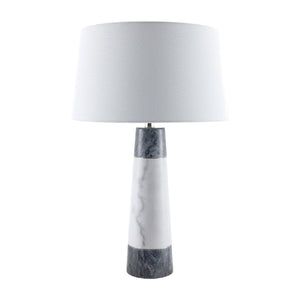   Two-Toned Marble Table Lamp | Oroa.com