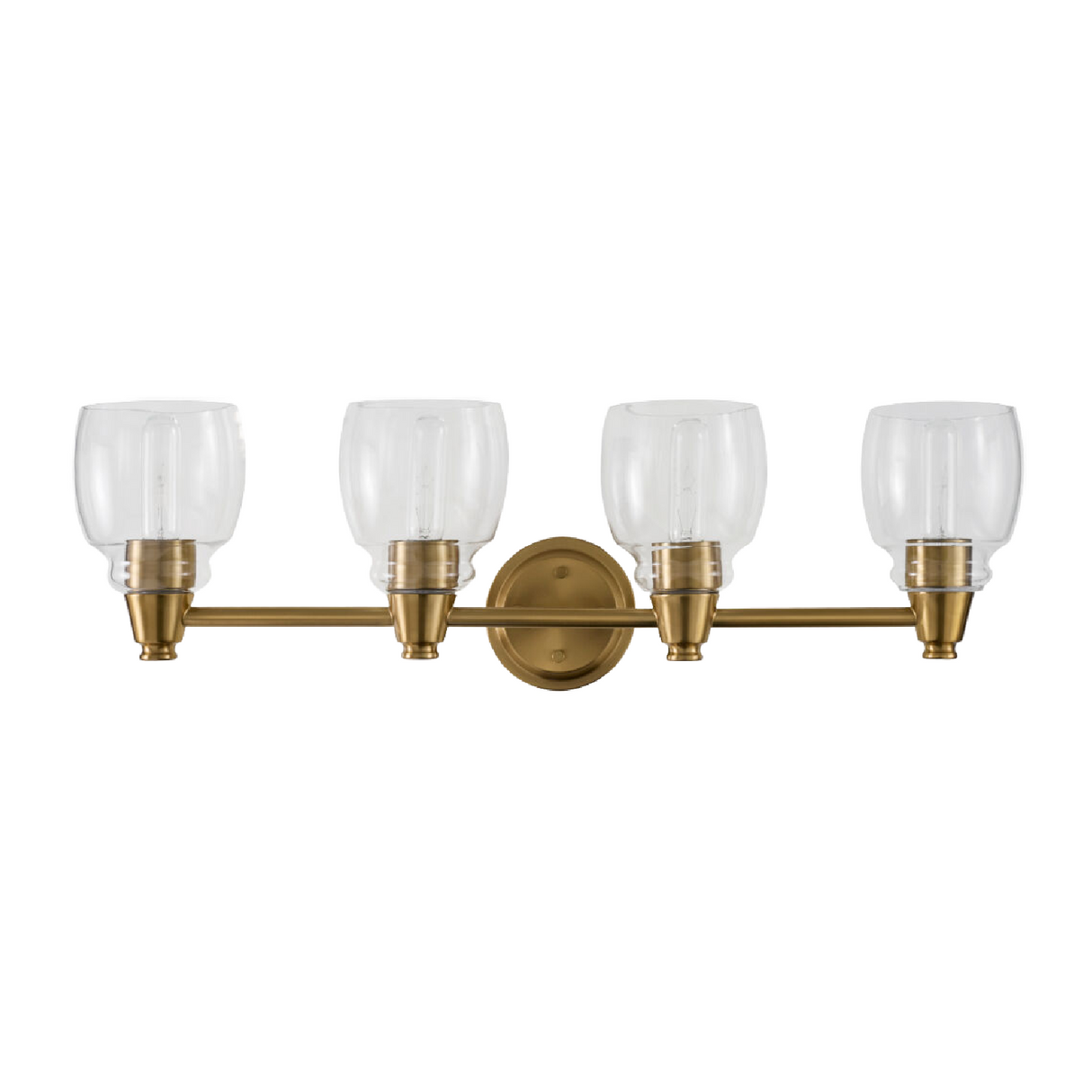   Modern European furniture - Gold Framed Glass Wall Lamp - www.oroa.com | Oroa.com