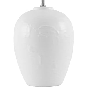   Modern European furniture - Pleated Linen Ceramic Table Lamps (2) - www.oroa.com | Oroa.com