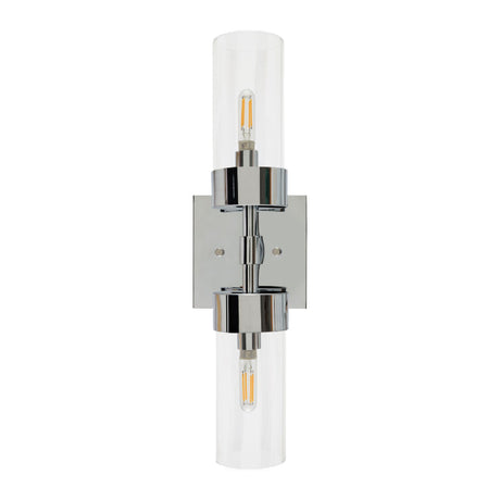   Modern European furniture - Chrome 2-Light Wall Lamp - www.oroa.com | Oroa.com