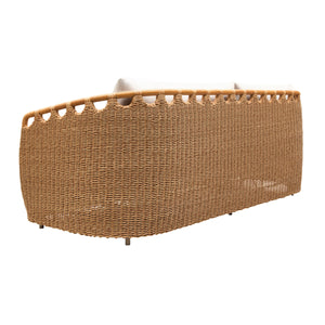   Modern European furniture - Hand-Woven Wicker Outdoor Sofa - www.oroa.com | Oroa.com