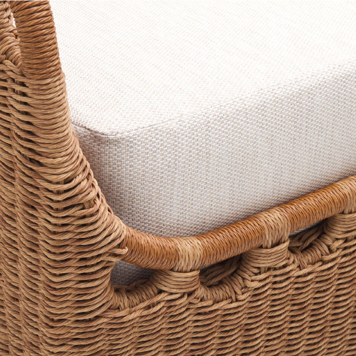   Modern European furniture - Hand-Woven Wicker Outdoor Sectional Sofa - www.oroa.com | Oroa.com