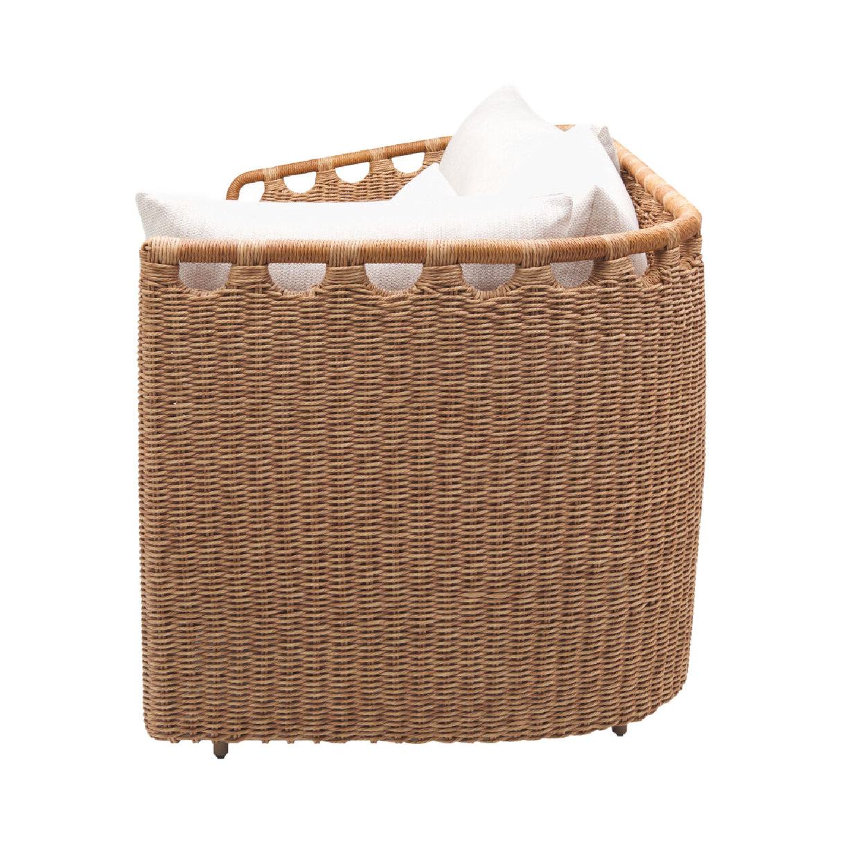   Modern European furniture - Hand-Woven Wicker Outdoor Sectional Sofa - www.oroa.com | Oroa.com