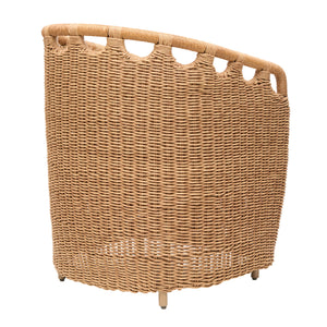   Modern European furniture - Hand-Woven Wicker Outdoor Dining Chair - www.oroa.com | Oroa.com