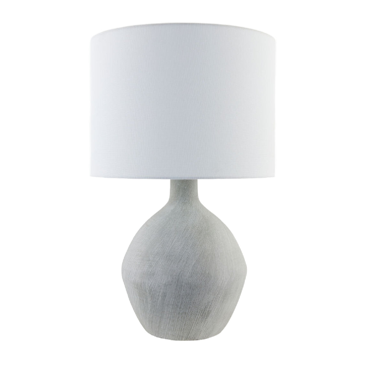   Modern European furniture - Linen Shade Ceramic Table Lamp - www.oroa.com | Oroa.com