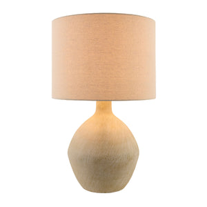   Modern European furniture - Linen Shade Ceramic Table Lamp - www.oroa.com | Oroa.com