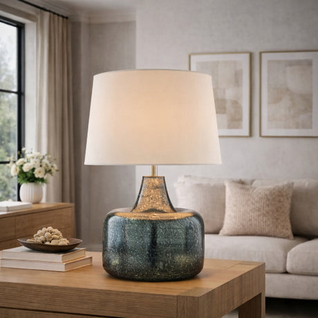   Antique Gray Iron Table Lamp | Oroa.com