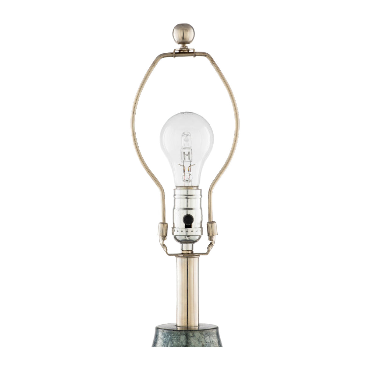   Antique Gray Iron Table Lamp | Oroa.com