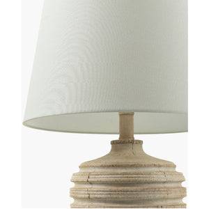   Modern European furniture - Brown Base Linen Table Lamp - www.oroa.com | Oroa.com