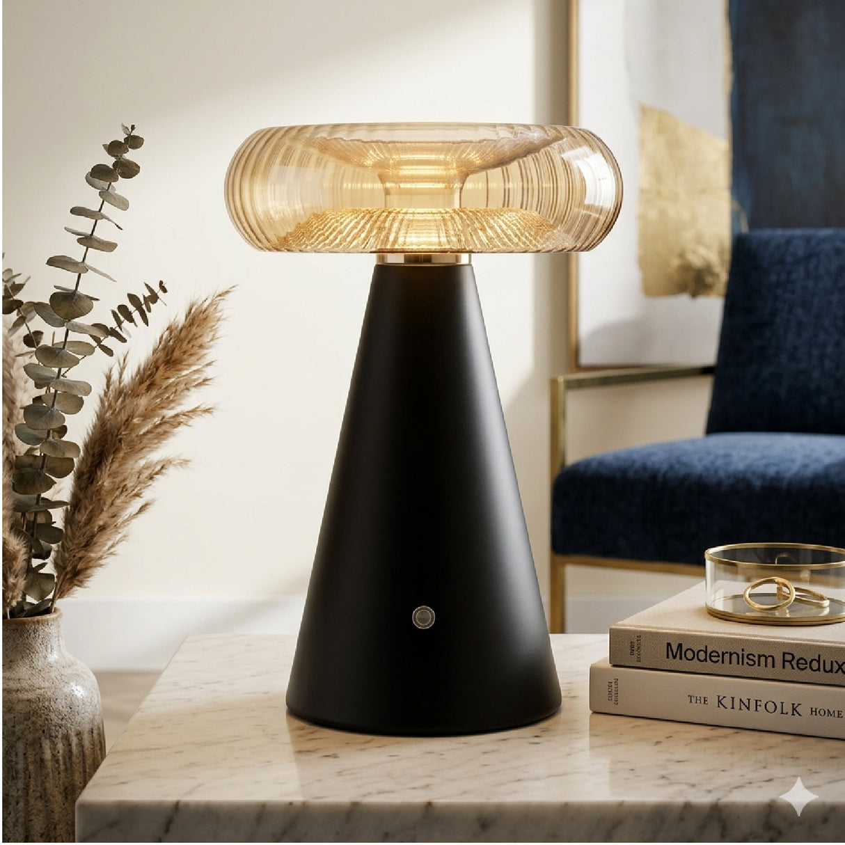   Modern European furniture - Champagne Glass Accent Table Lamp - www.oroa.com | Oroa.com
