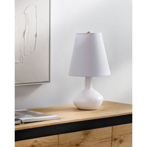   Modern European furniture - Tall Linen Shade Table Lamp - www.oroa.com | Oroa.com