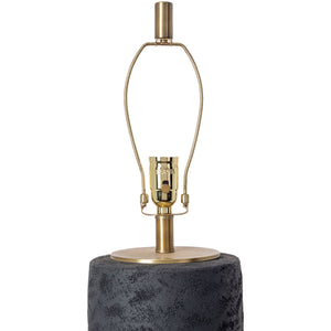  Black Textured Base Table Lamp | Oroa.com