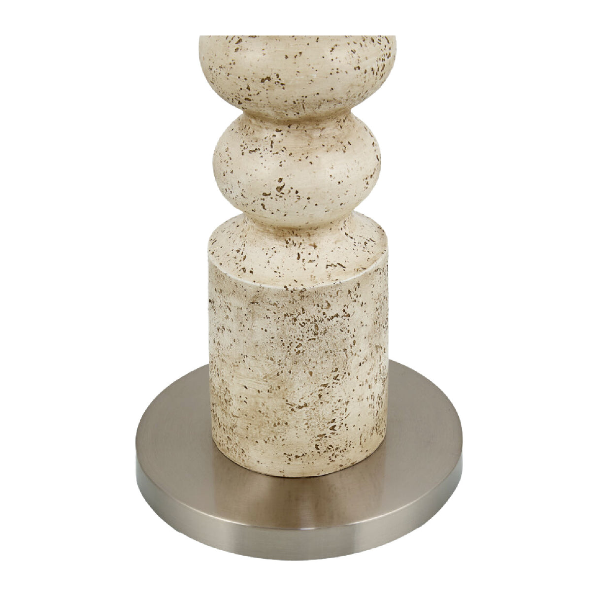   Cream Layered Base Floor Lamp | Oroa.com