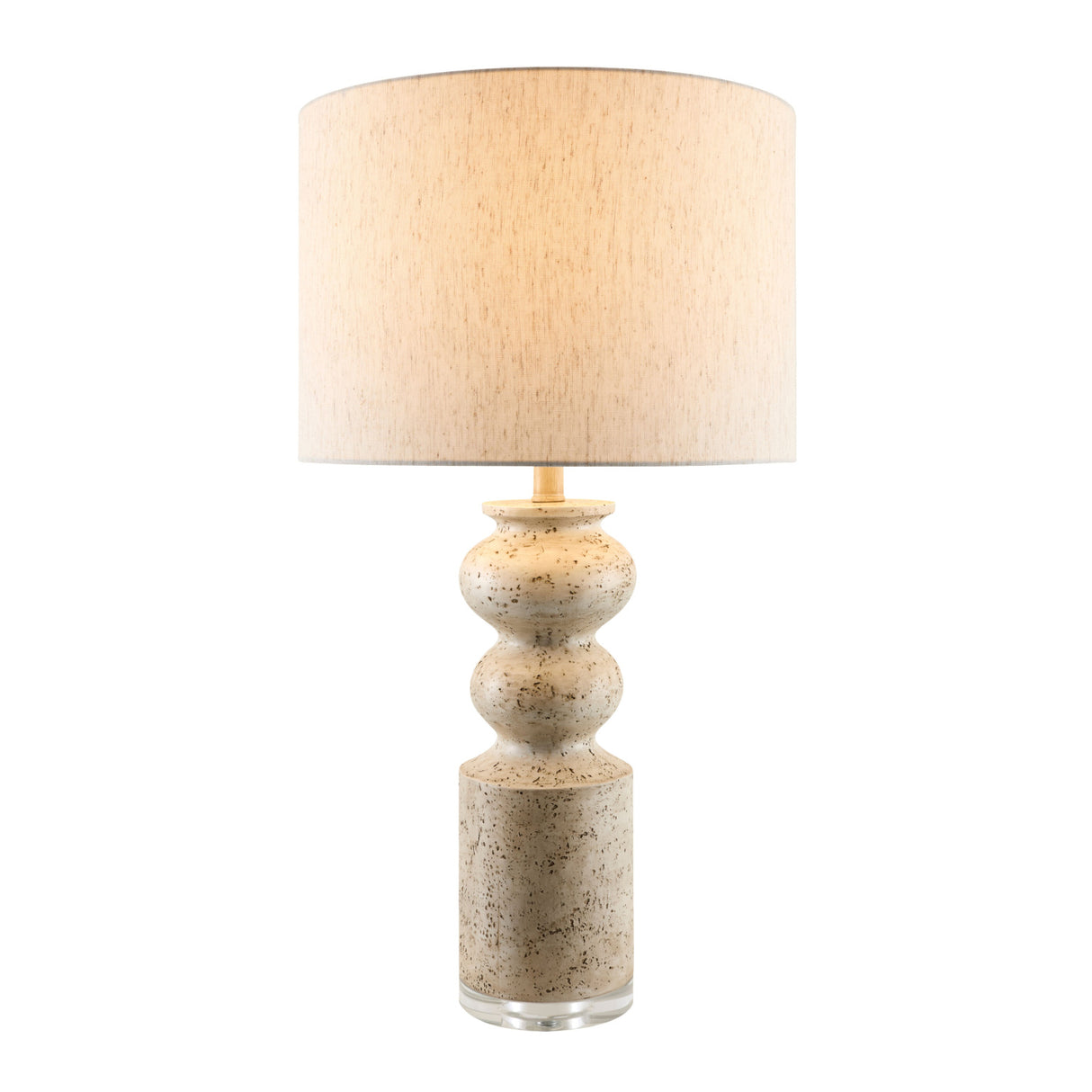   Modern European furniture - Cream Layered Base Table Lamp - www.oroa.com | Oroa.com
