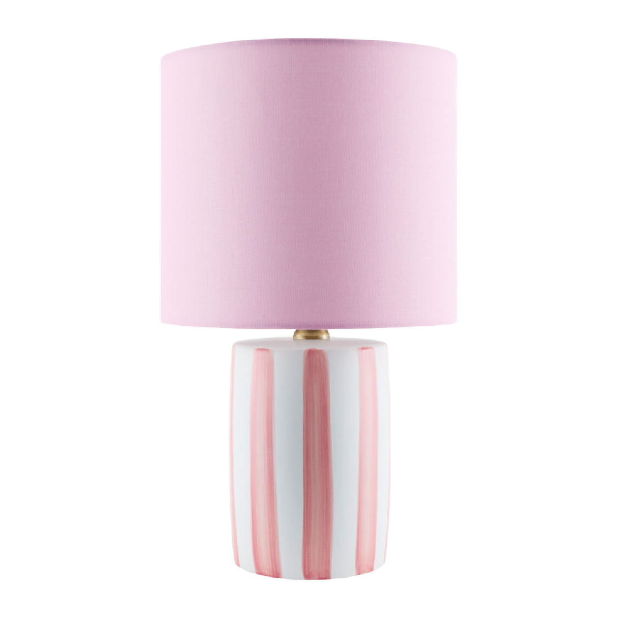   Modern European furniture - Striped Ceramic Linen Table Lamp - www.oroa.com | Oroa.com