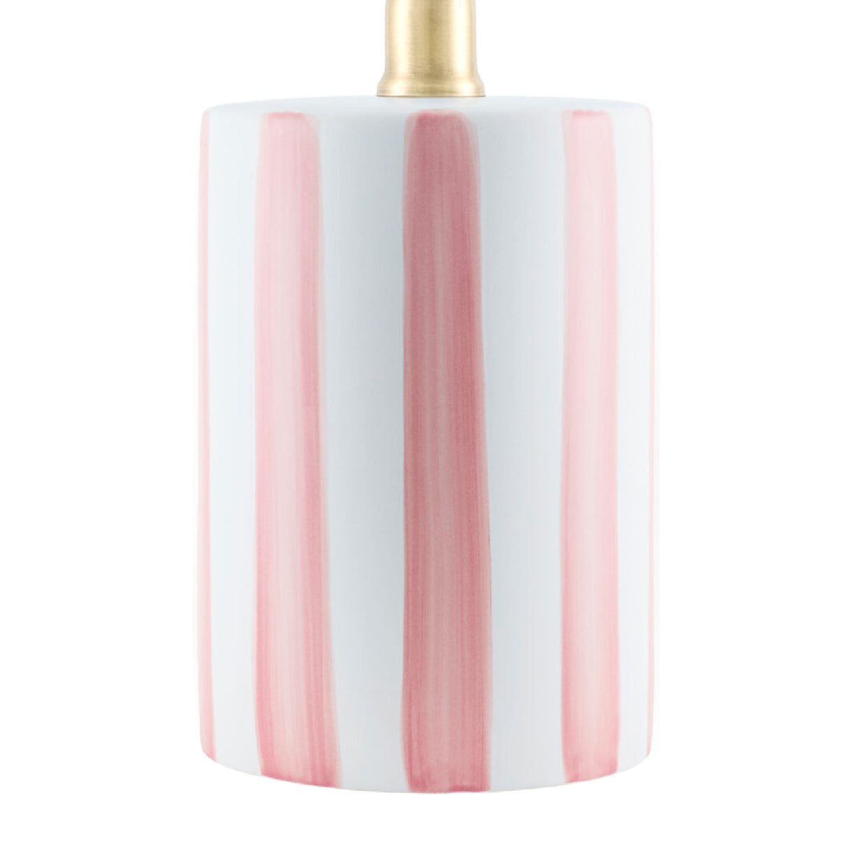   Modern European furniture - Striped Ceramic Linen Table Lamp - www.oroa.com | Oroa.com