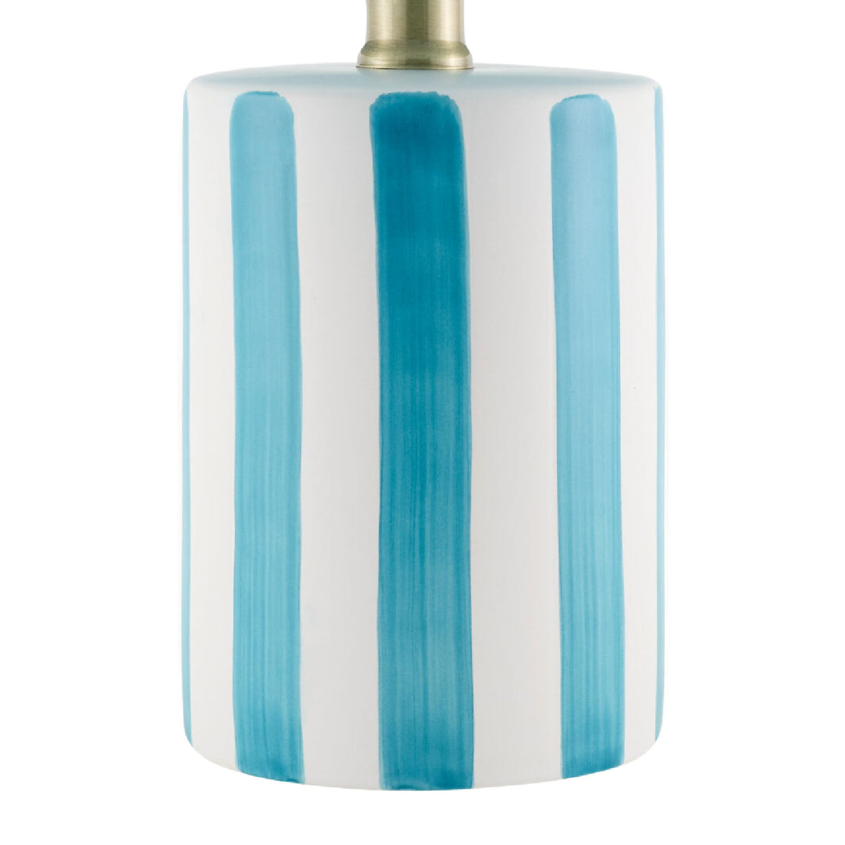   Modern European furniture - Striped Ceramic Linen Table Lamp - www.oroa.com | Oroa.com