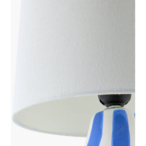   Modern European furniture - Hand-painted Striped Ceramic Table Lamp - www.oroa.com | Oroa.com