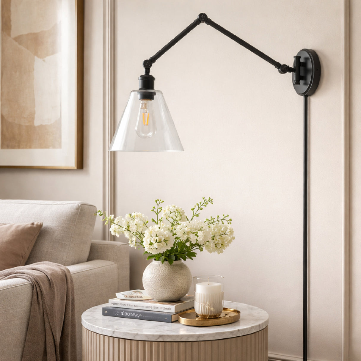   Modern European furniture - Adjustable Iron Arm Wall Lamp - www.oroa.com | Oroa.com