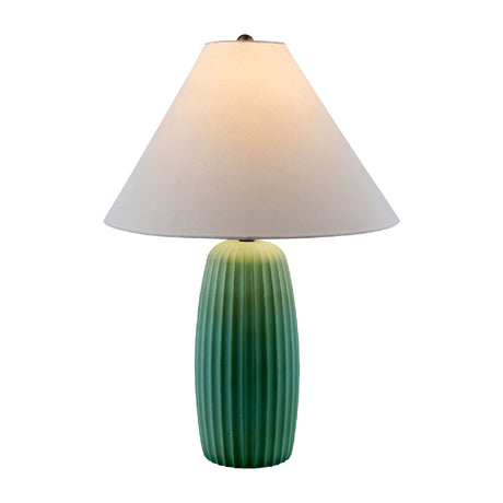   Modern European furniture - Painted Cement Linen Table Lamp - www.oroa.com | Oroa.com