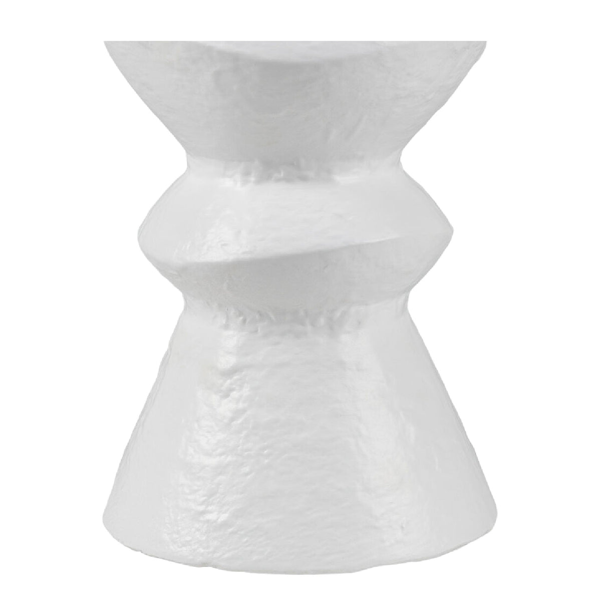   White Ceramic Sculpted Table Lamp | Oroa.com