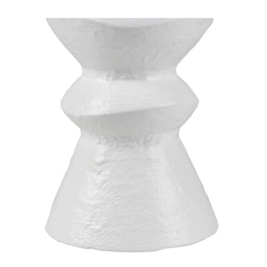   White Ceramic Sculpted Table Lamp | Oroa.com