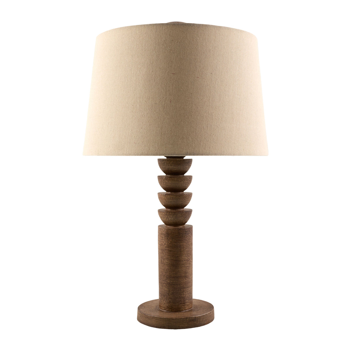   Cream Linen Accent Table Lamp | Oroa.com