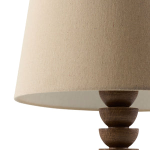   Cream Linen Accent Table Lamp | Oroa.com