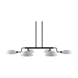   Metal Shade 6-Light Chandelier | Oroa.com