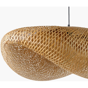  Braided Bamboo Pendant Lamp | Oroa.com