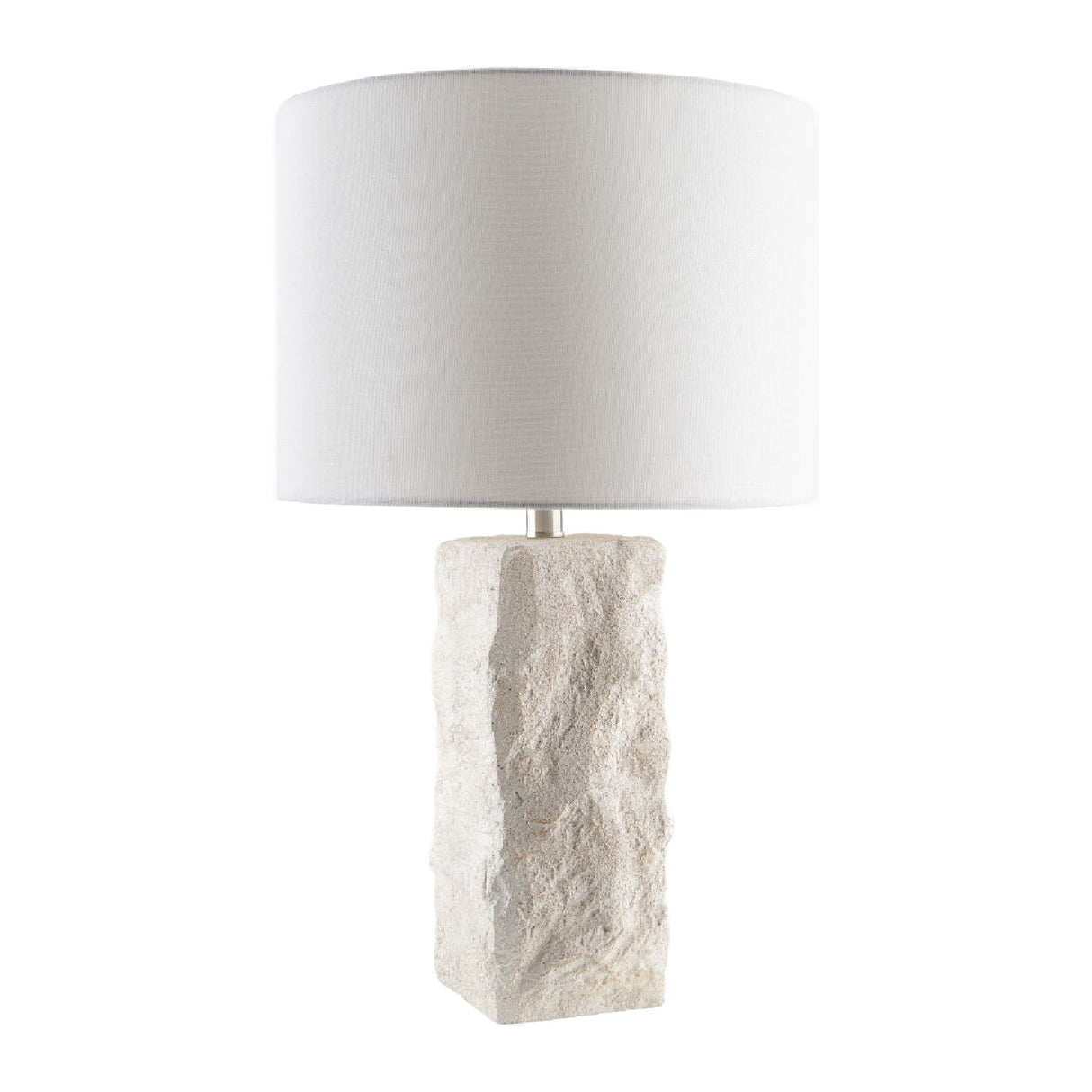   Modern European furniture - White Organic Textured Table Lamp - www.oroa.com | Oroa.com