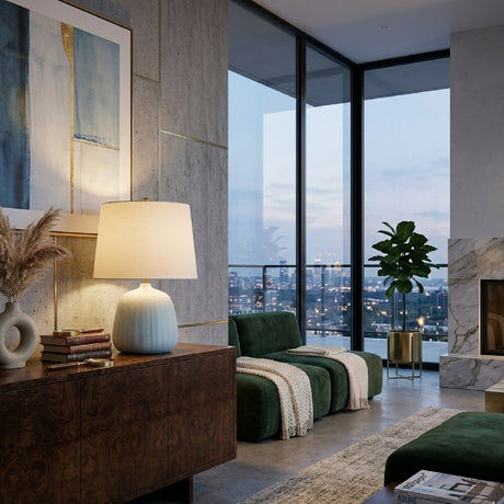   Dotted Ceramic Accent Table Lamp | Oroa.com