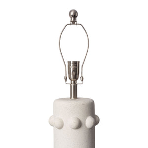   Modern European furniture - Cream Ceramic Linen Table Lamp - www.oroa.com | Oroa.com