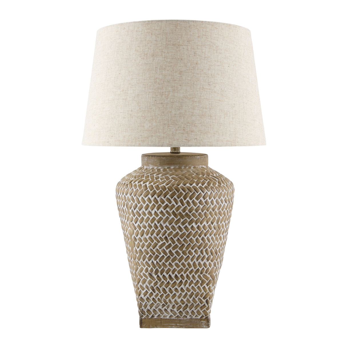   Embossed Pattern Ceramic Table Lamp | Oroa.com