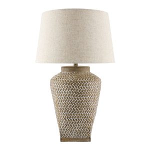   Embossed Pattern Ceramic Table Lamp | Oroa.com