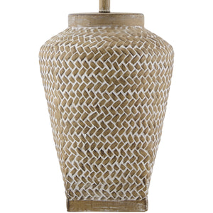   Embossed Pattern Ceramic Table Lamp | Oroa.com