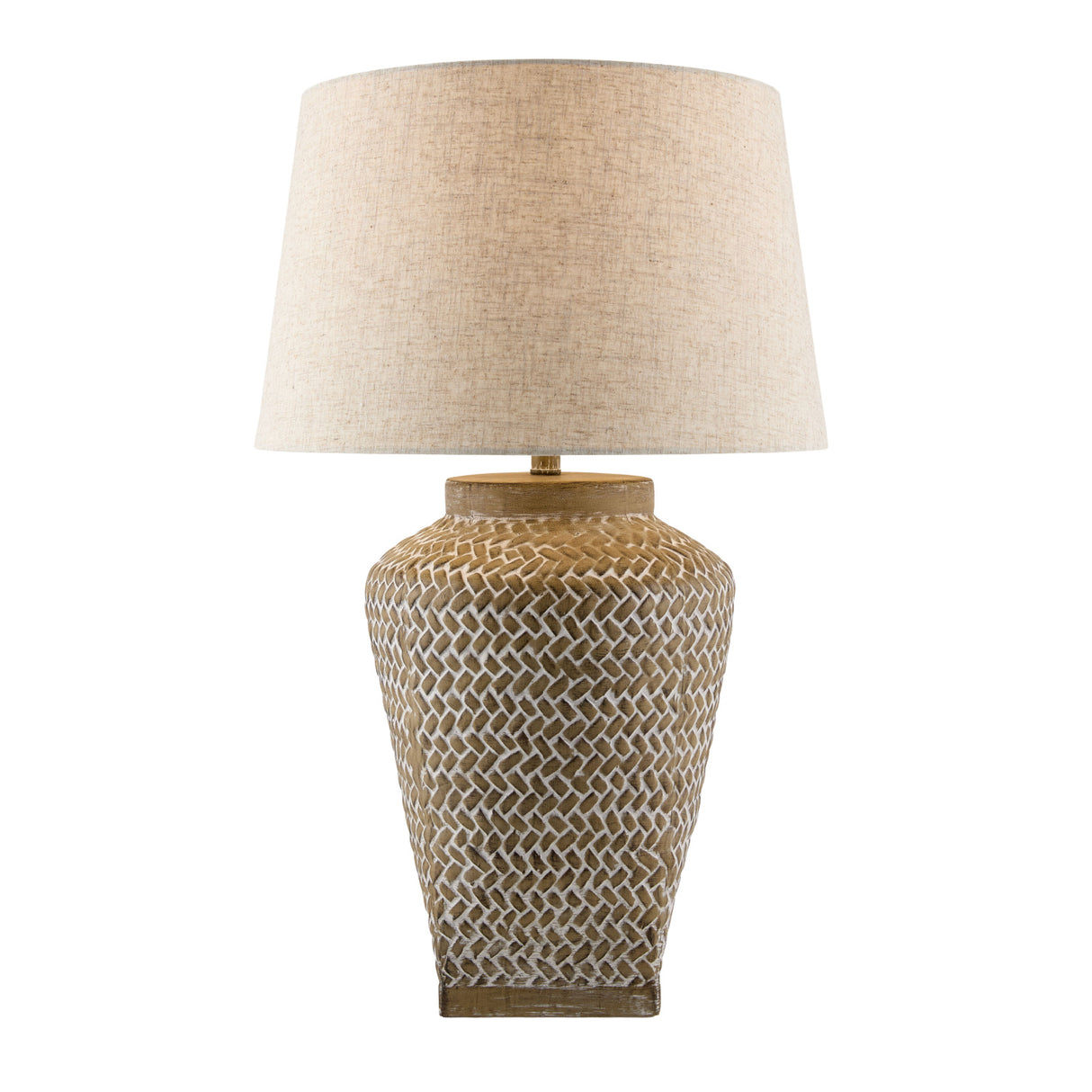   Embossed Pattern Ceramic Table Lamp | Oroa.com