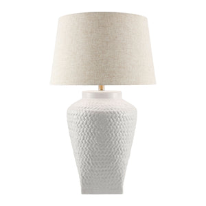   Embossed Pattern Ceramic Table Lamp | Oroa.com