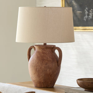   Modern European furniture - Red Ceramic Accent Table Lamp - www.oroa.com | Oroa.com