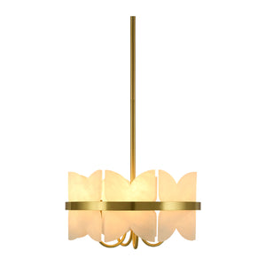   Modern European furniture - White Stone 4-Light Pendant Lamp - www.oroa.com | Oroa.com