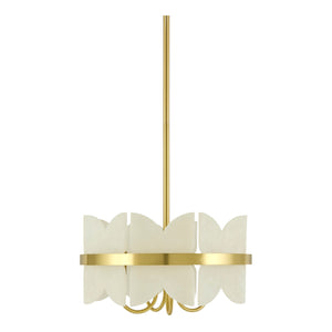   Modern European furniture - White Stone 4-Light Pendant Lamp - www.oroa.com | Oroa.com