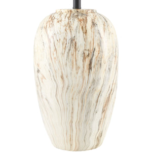   Modern European furniture - Glazed Brown Ceramic Table Lamp - www.oroa.com | Oroa.com