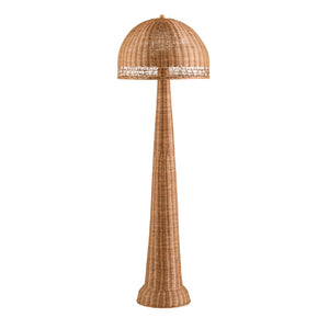   Modern European furniture - Rattan Dome Accent Floor Lamp - www.oroa.com | Oroa.com