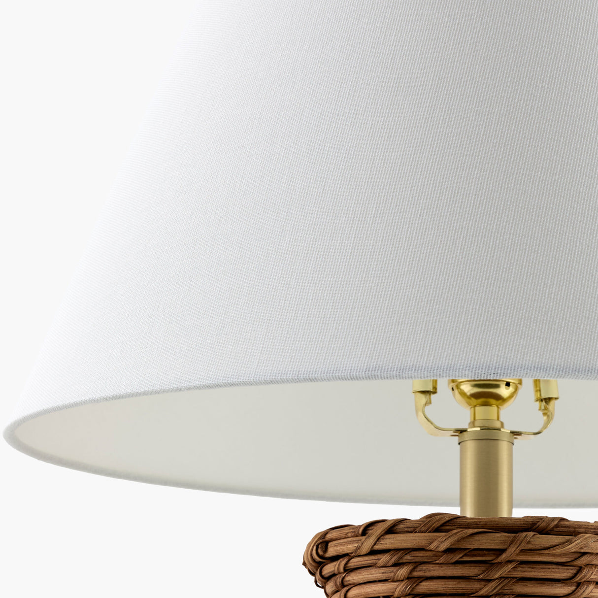   Modern European furniture - Painted Rattan Accent Table Lamp - www.oroa.com | Oroa.com