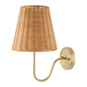   Modern European furniture - Rattan Shade Wall Lamp - www.oroa.com | Oroa.com