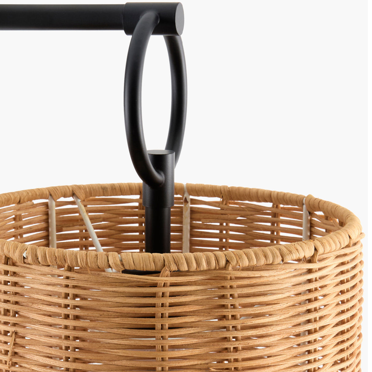   Modern European furniture - Drum Rattan Shade Wall Lamp - www.oroa.com | Oroa.com