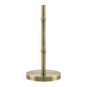   White Scalloped Linen Table Lamp | Oroa.com