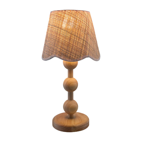  Modern European furniture - Seagrass Shade Rubberwood Table Lamp - www.oroa.com | Oroa.com