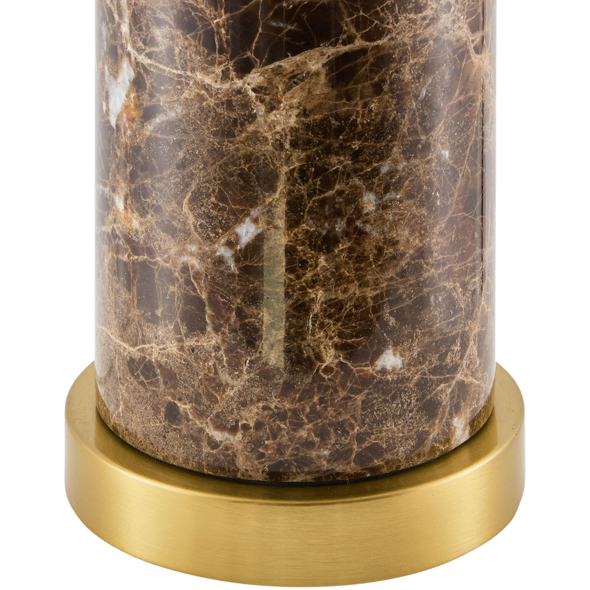   Brushed Marble Linen Table Lamp | Oroa.com