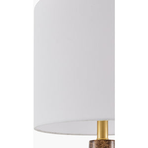   Stacked Marble Tube Table Lamp | Oroa.com